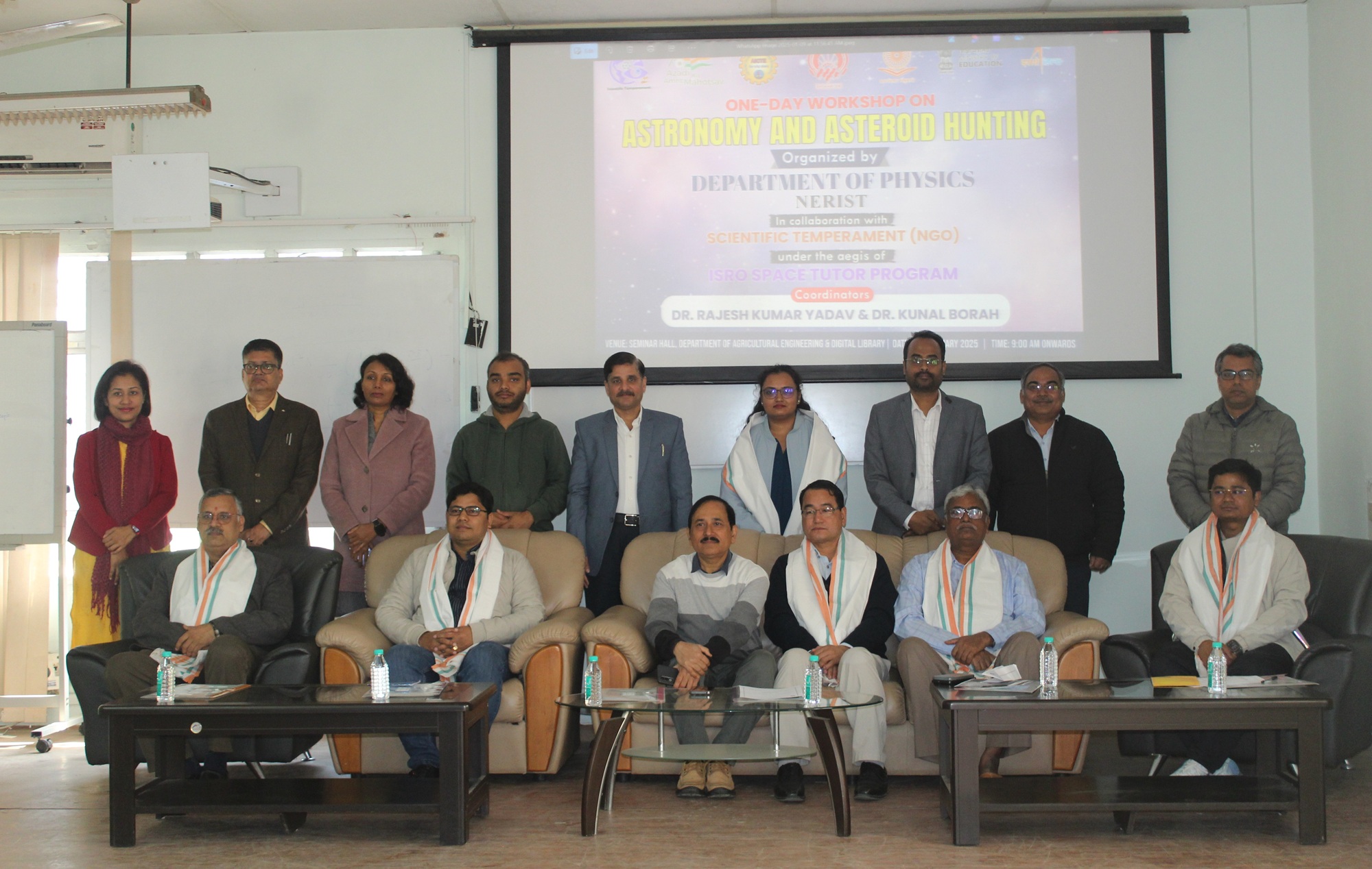One day workshop on “Astronomy and Asteroid Hunting”