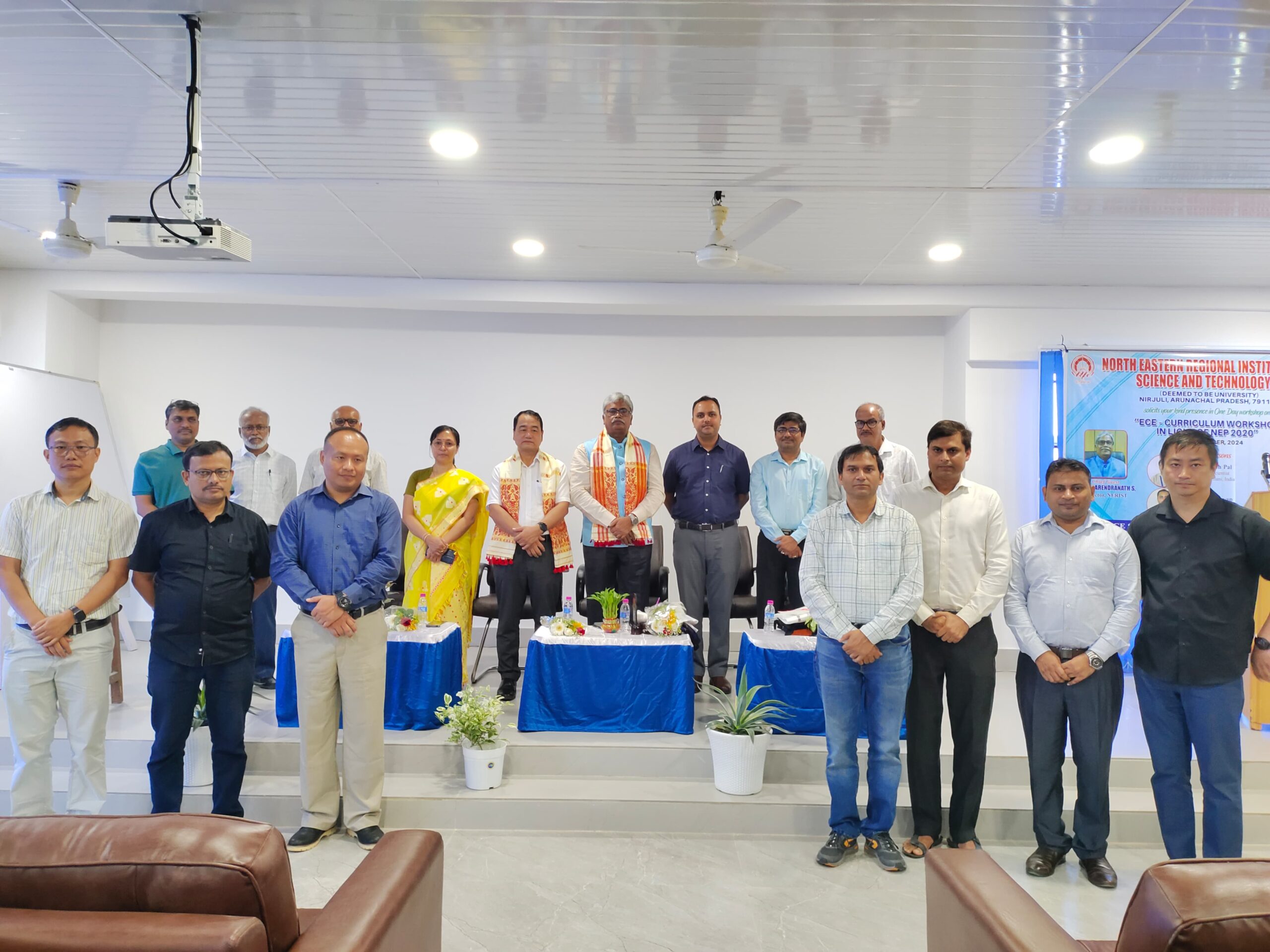 Workshop on syllabus in line with NEP on 21 Oct 2024 at ECE Department, NERIST