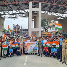 HAR GHAR TIRANGA (CYCLE RALLY)