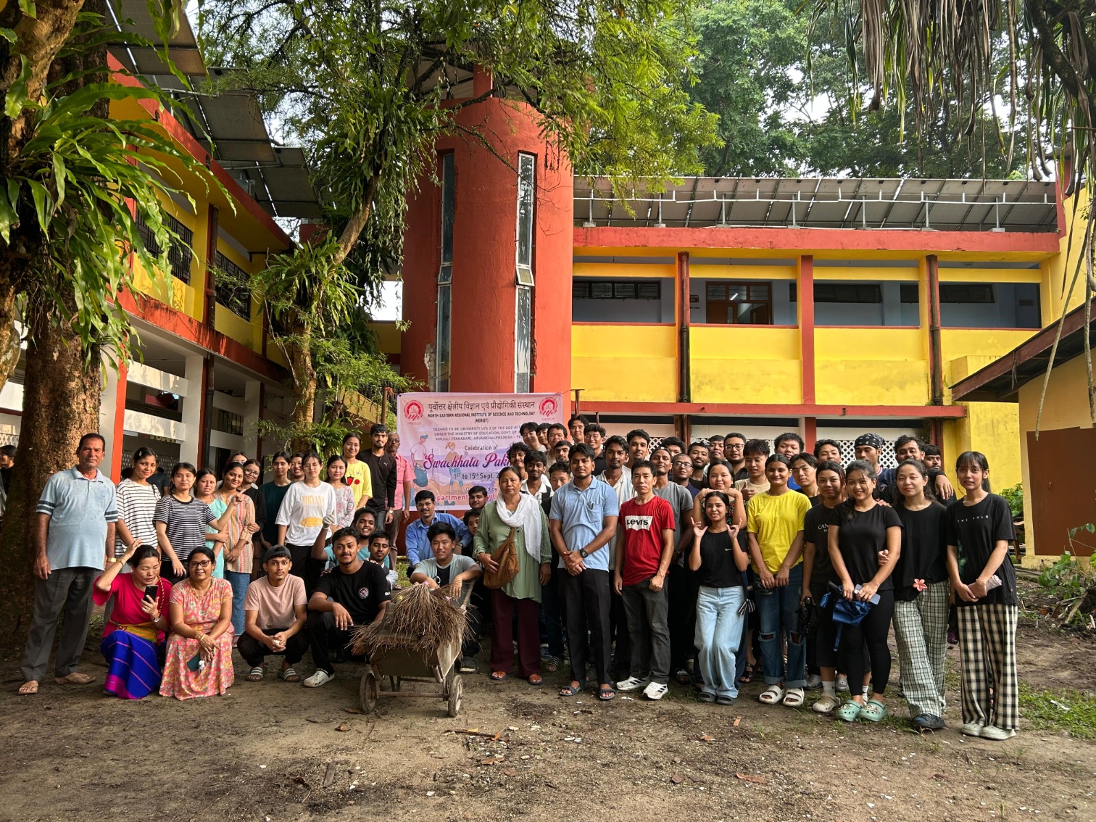 Swachhata Pakhwada At Department of Civil Engineering, NERIST