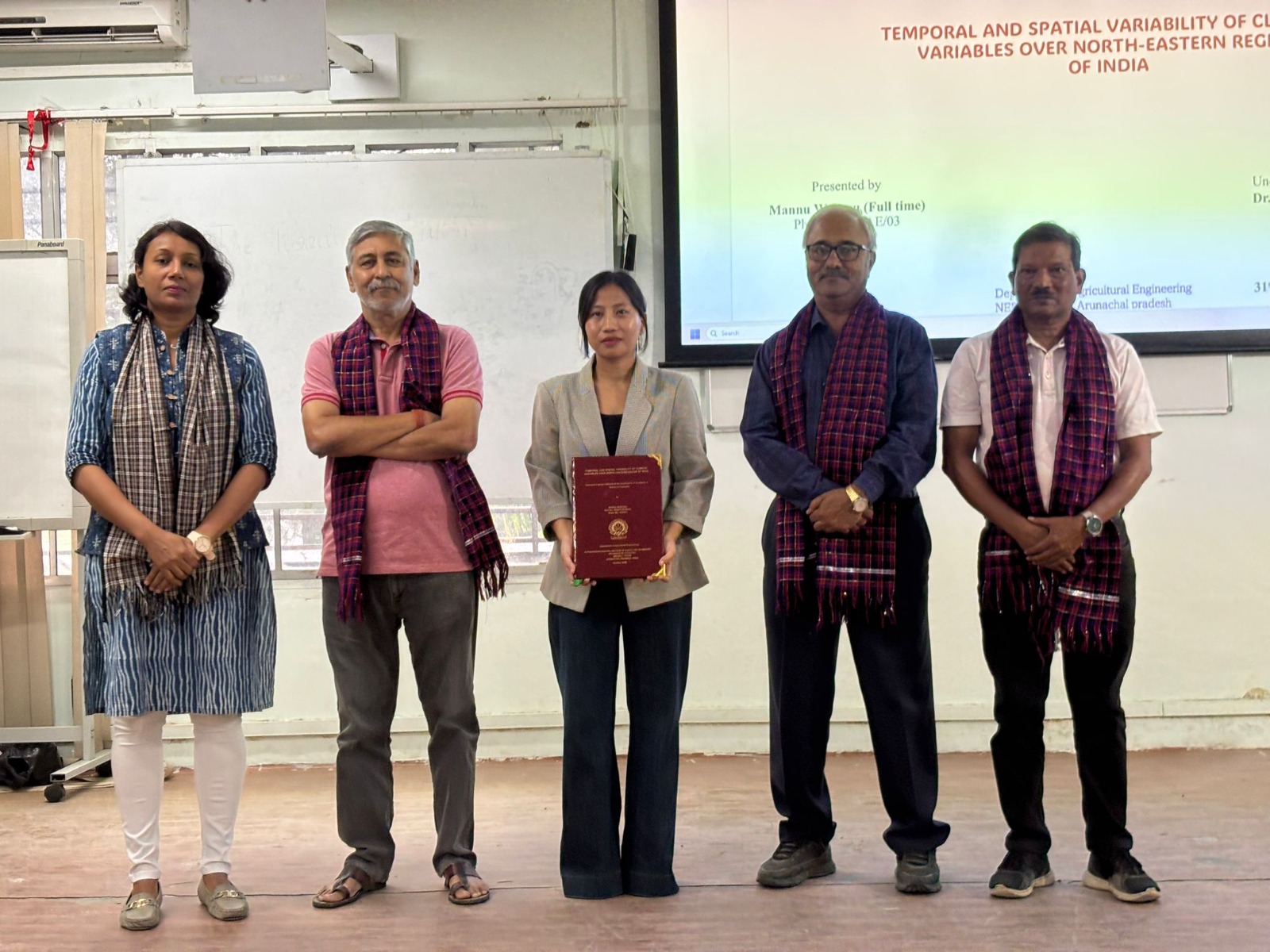 Ms. Mannu Wangsu was awarded PhD degree