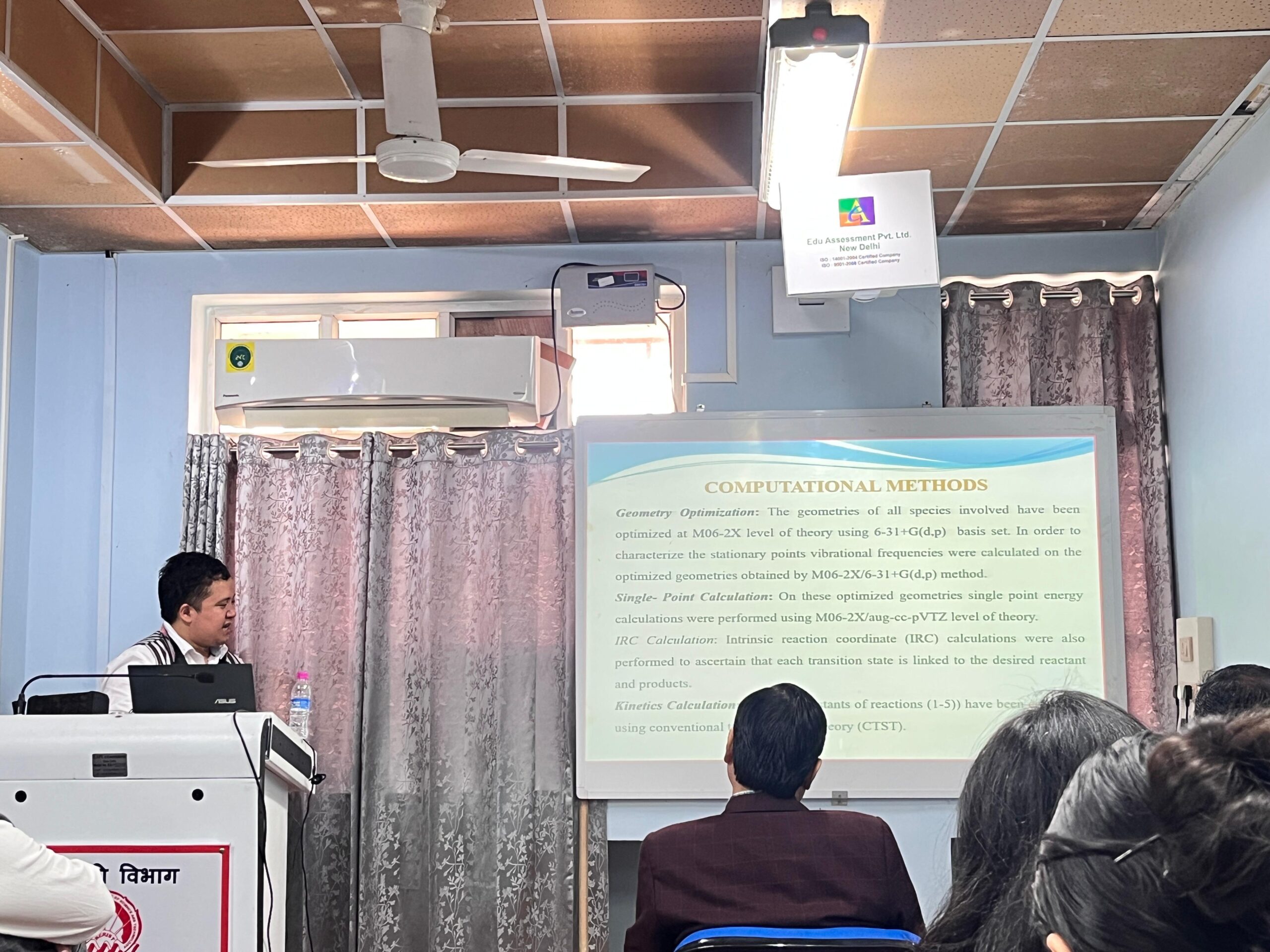 PhD Oral Defense of Mr. Nabam Tayum (Roll No: PhD/FT/21/CH/01 & Registration No: 521/006) on 29/01/2026
