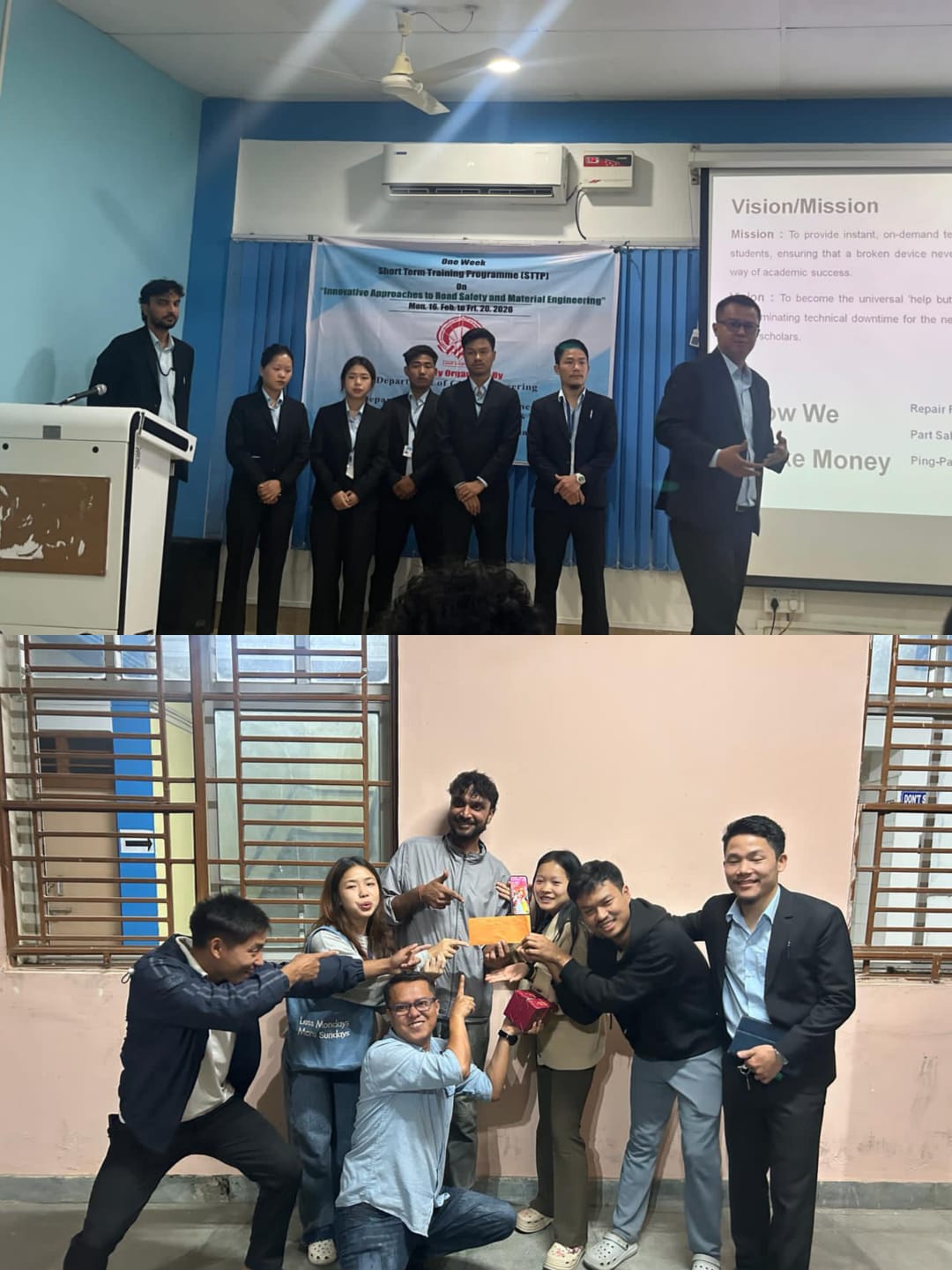 Team CMS won 2nd prize at the IIC intra department Business Plan Competition