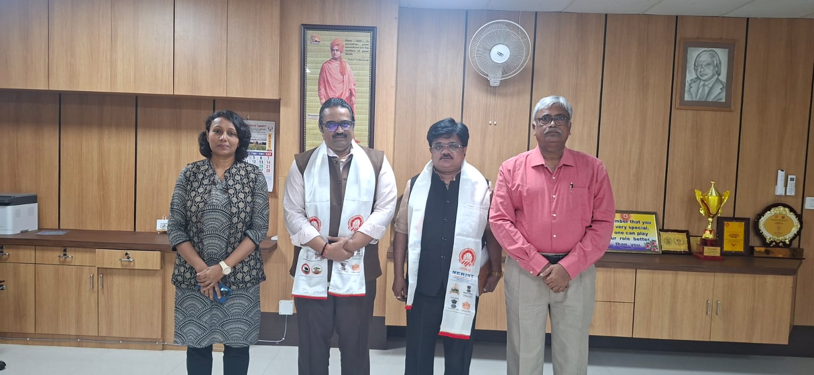 Visit of NABARD GM for collaborative reasearch